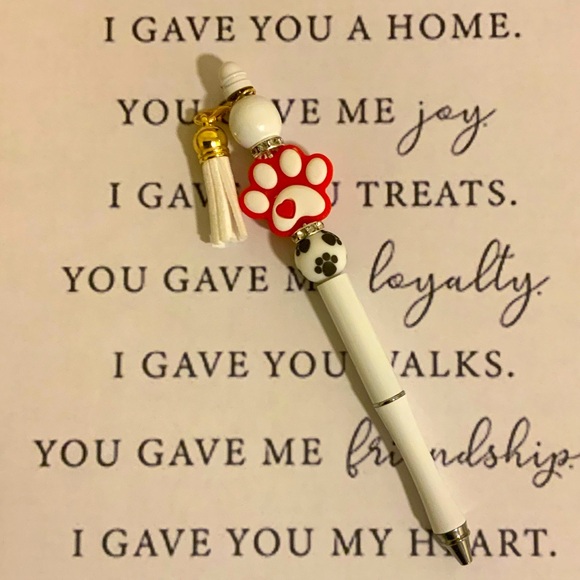 Writing Pen Dog, Office, Party Favors, Sm Gifts, Stocking Stuffer - Picture 1 of 1